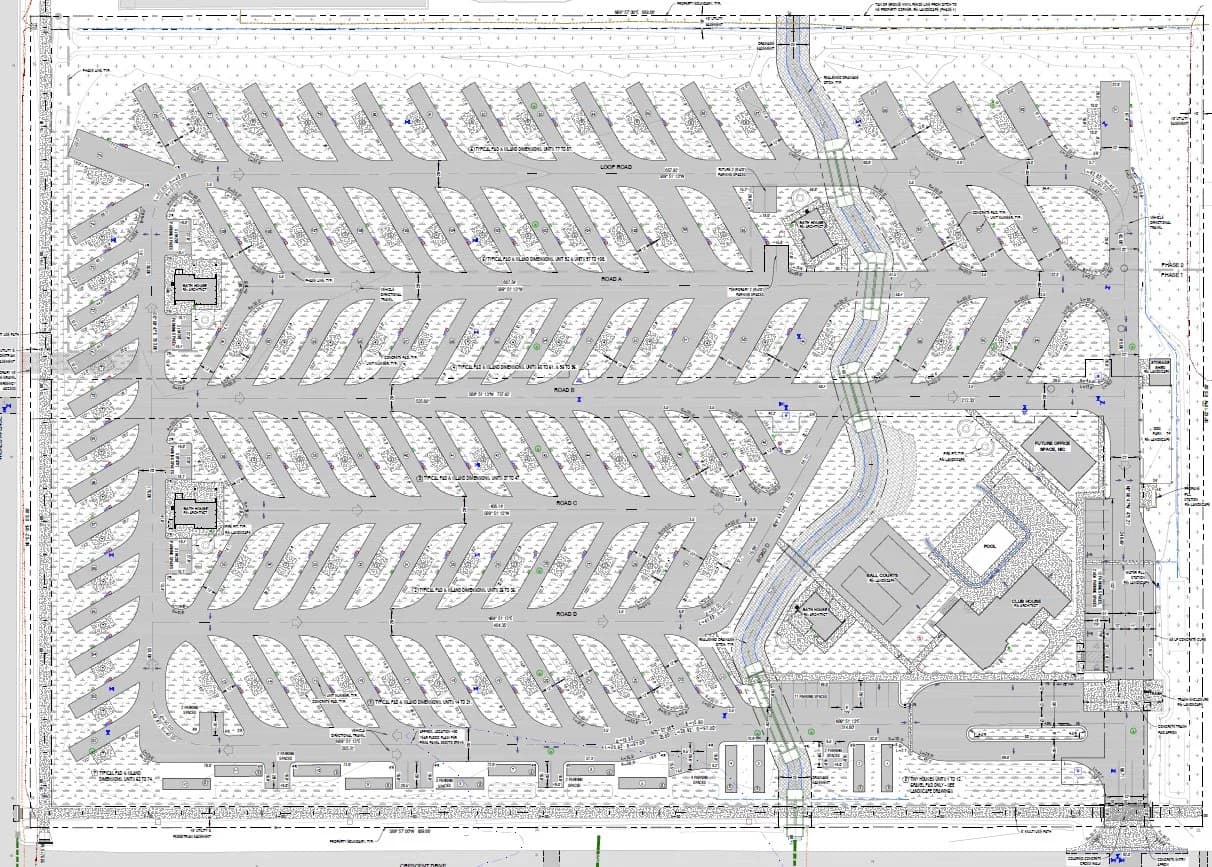 Tunatua RV Park site plan